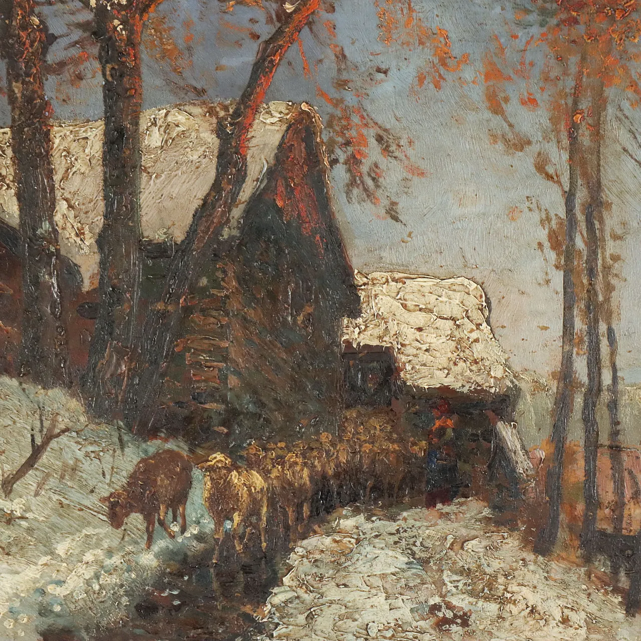 Painting by Vittorio Cajani, early 20th century 3