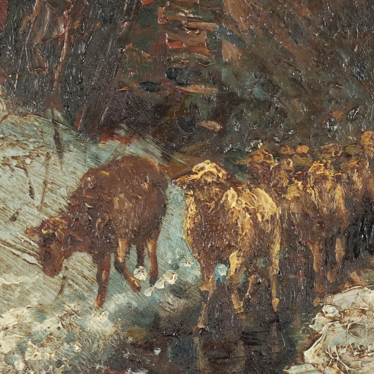 Painting by Vittorio Cajani, early 20th century 4