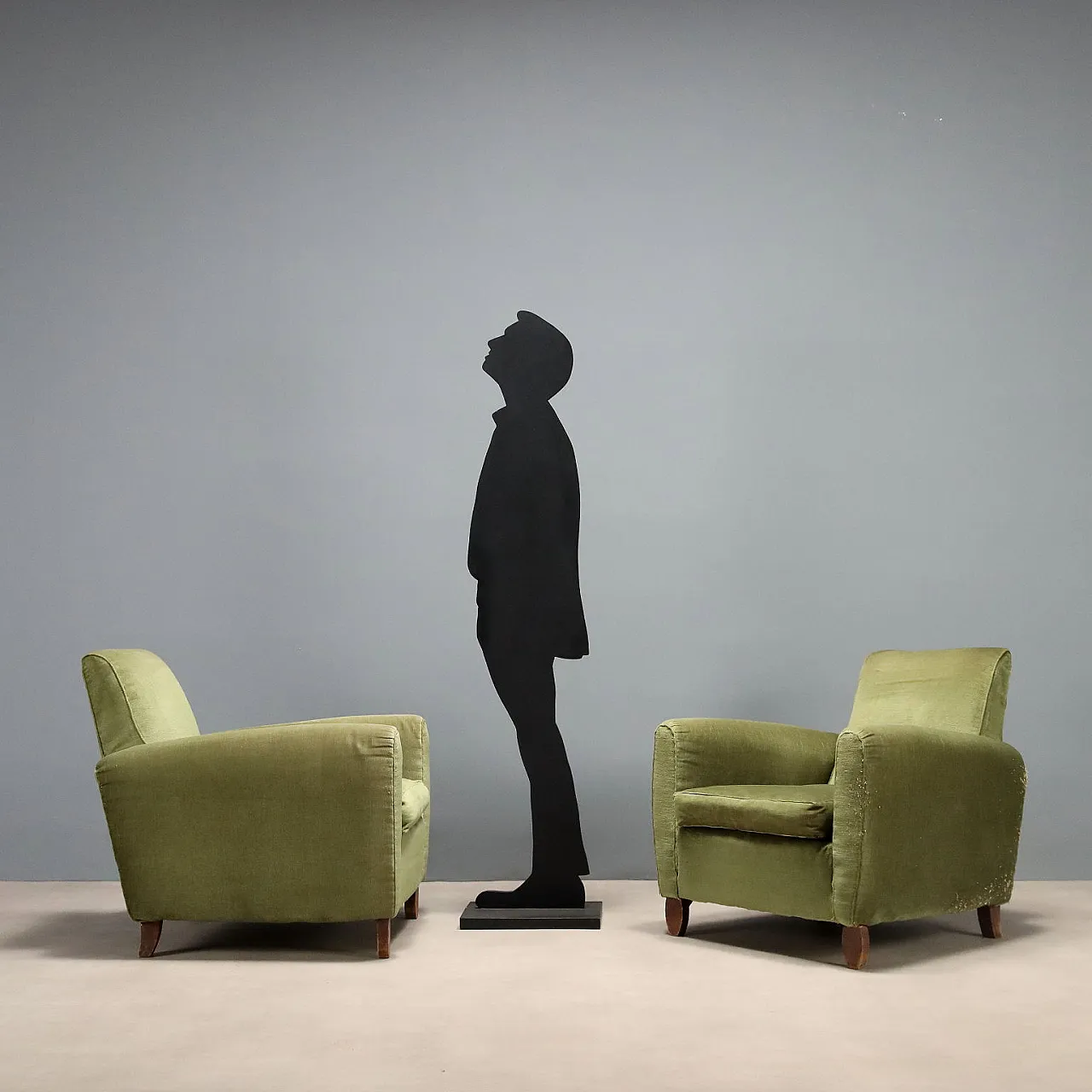 Pair of armchairs, mid-20th century 3