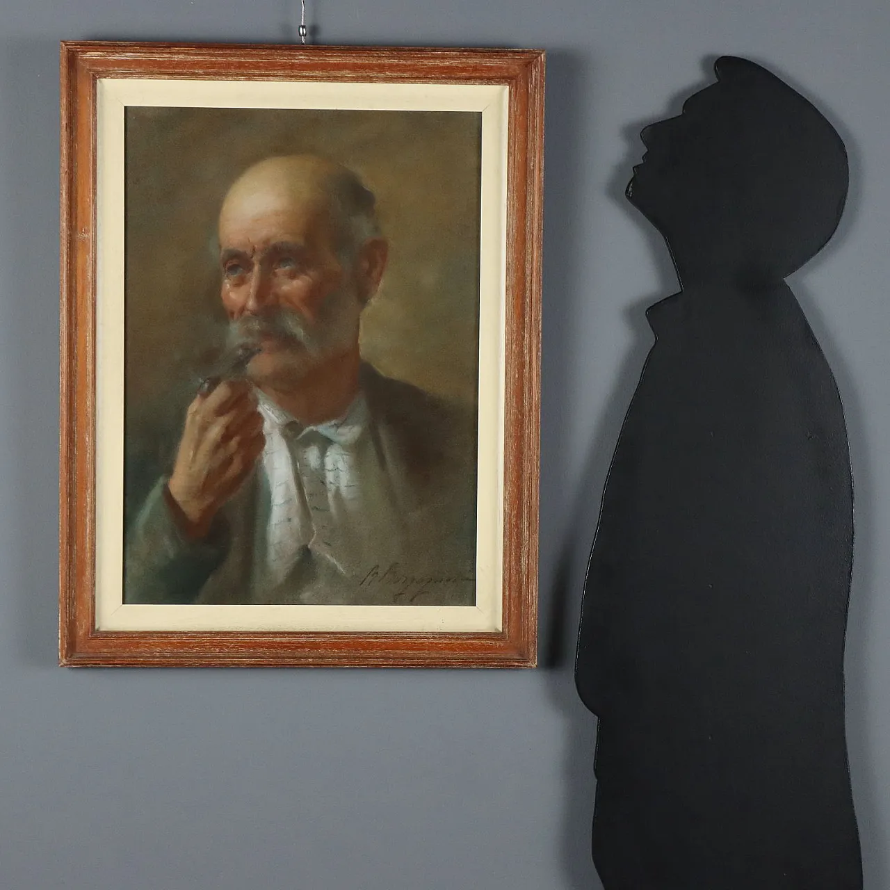 Painting by Romeo Borgognoni, 20th century 2