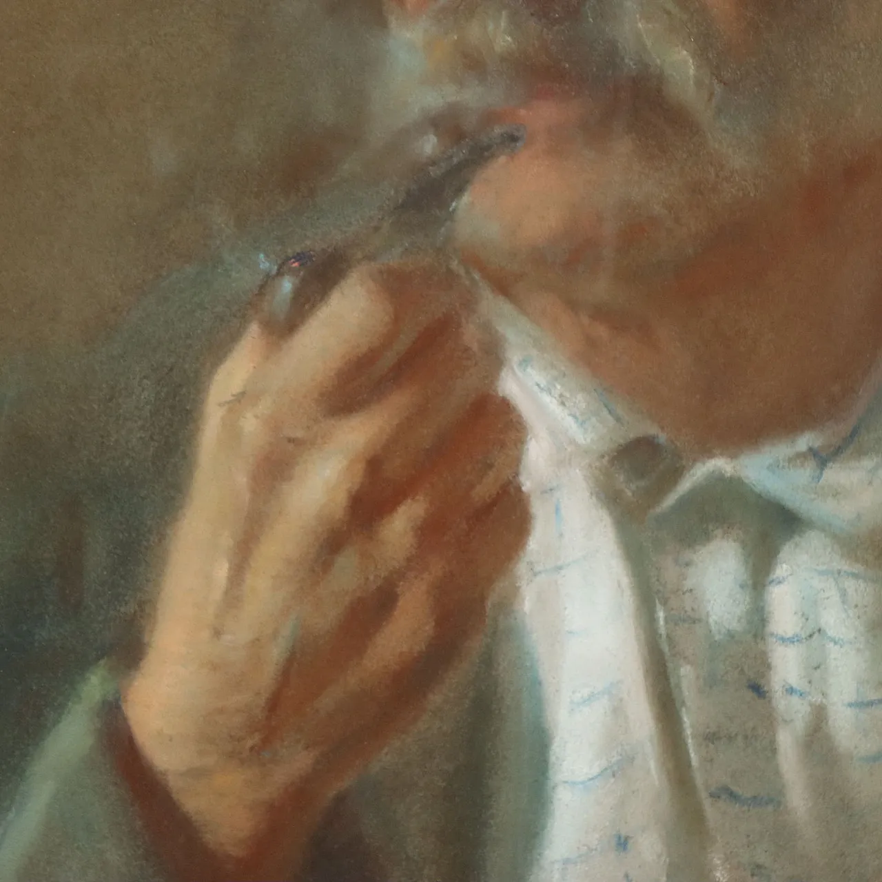 Painting by Romeo Borgognoni, 20th century 5