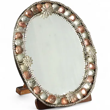 Table mirror Murano manufacture, 20th century