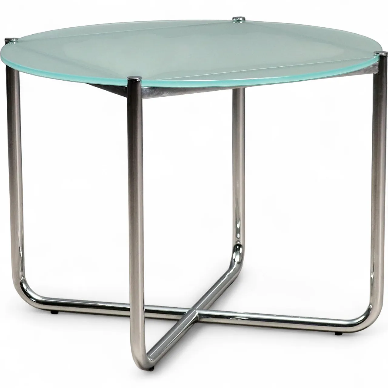 E01M coffee table by Mies van der Rohe, 20th century 10