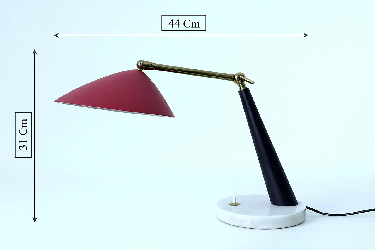 Desk lamp Stilux Milano, 1960s 7