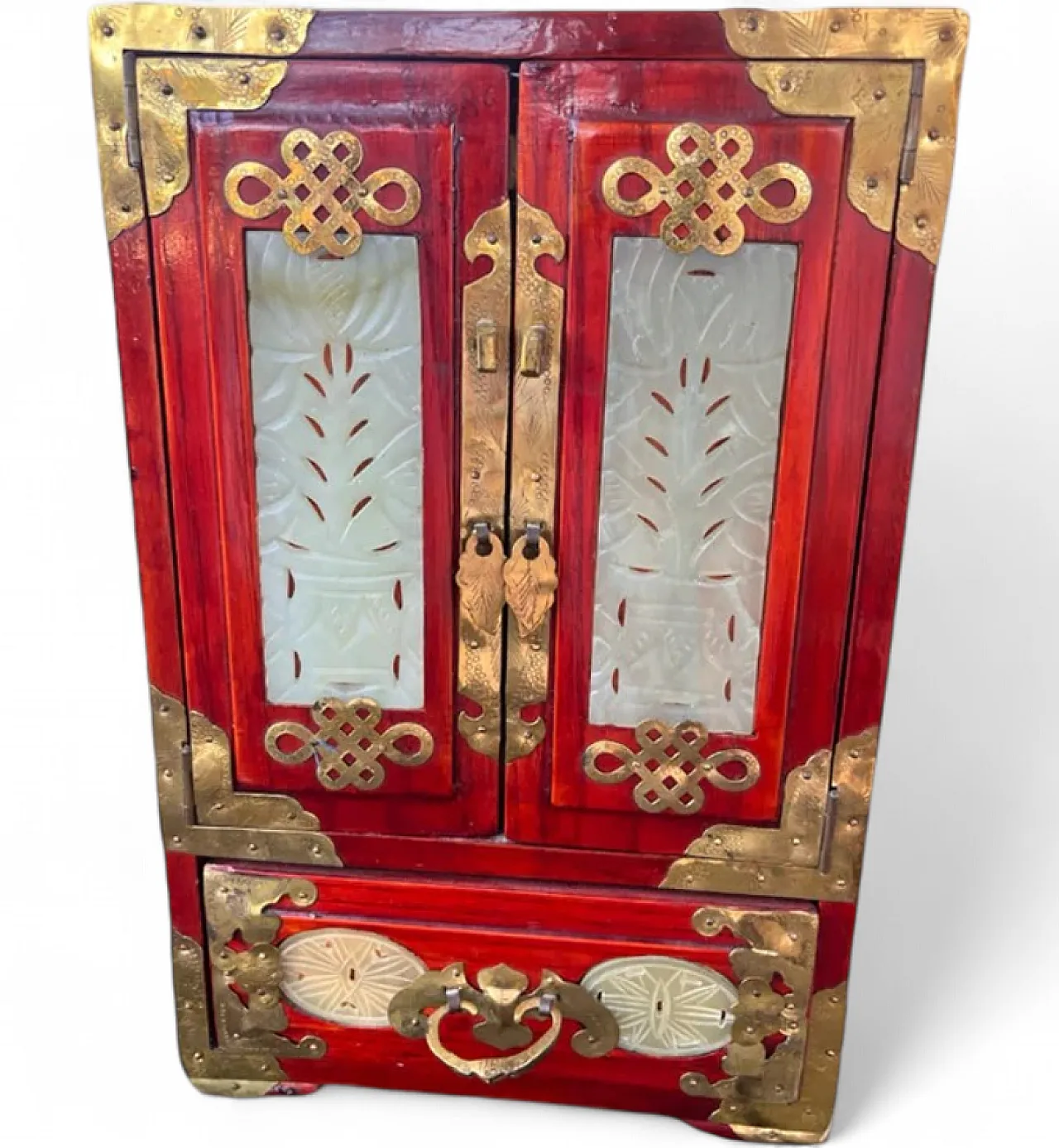 Wooden and lacquer carillon jewelry box, 20th century 6
