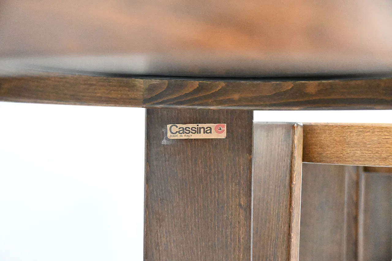 4Tavolini modello 780 di Gianfranco Frattini per Cassina, anni '60 10