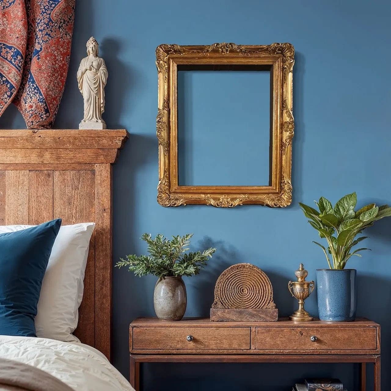 Italian carved and gilded frame from the 20th century 5