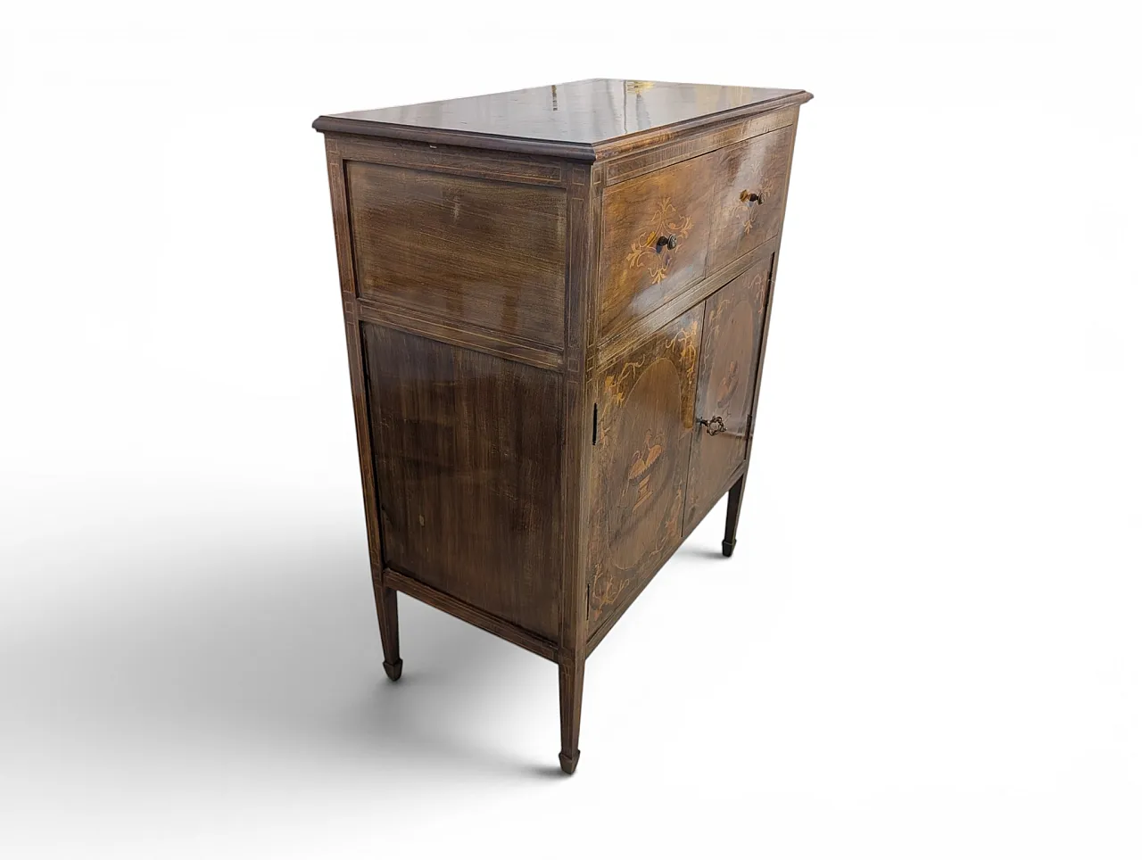 Italian craftsmanship walnut furniture from the twentieth century 7