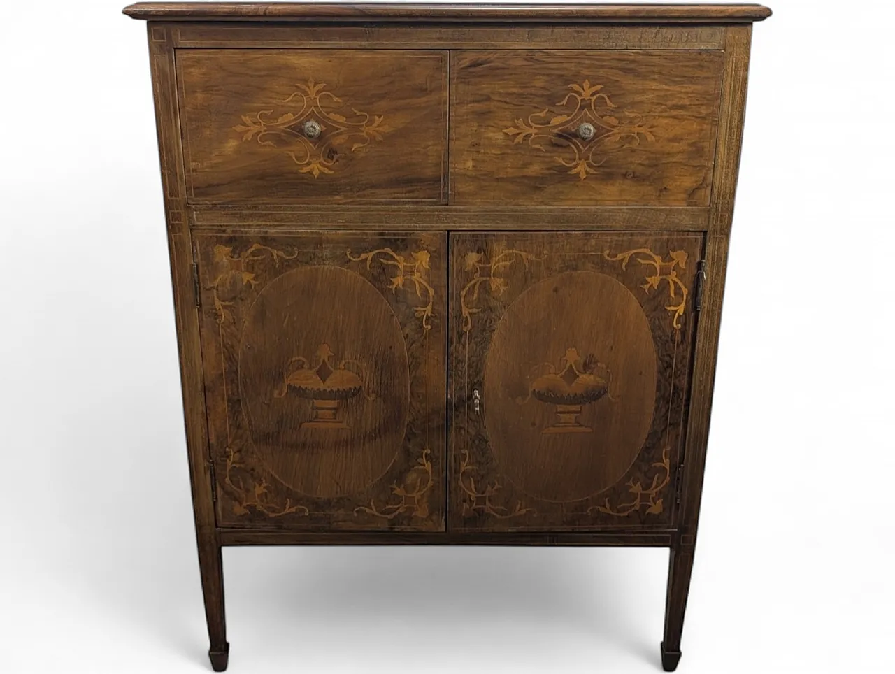 Italian craftsmanship walnut furniture from the twentieth century 11