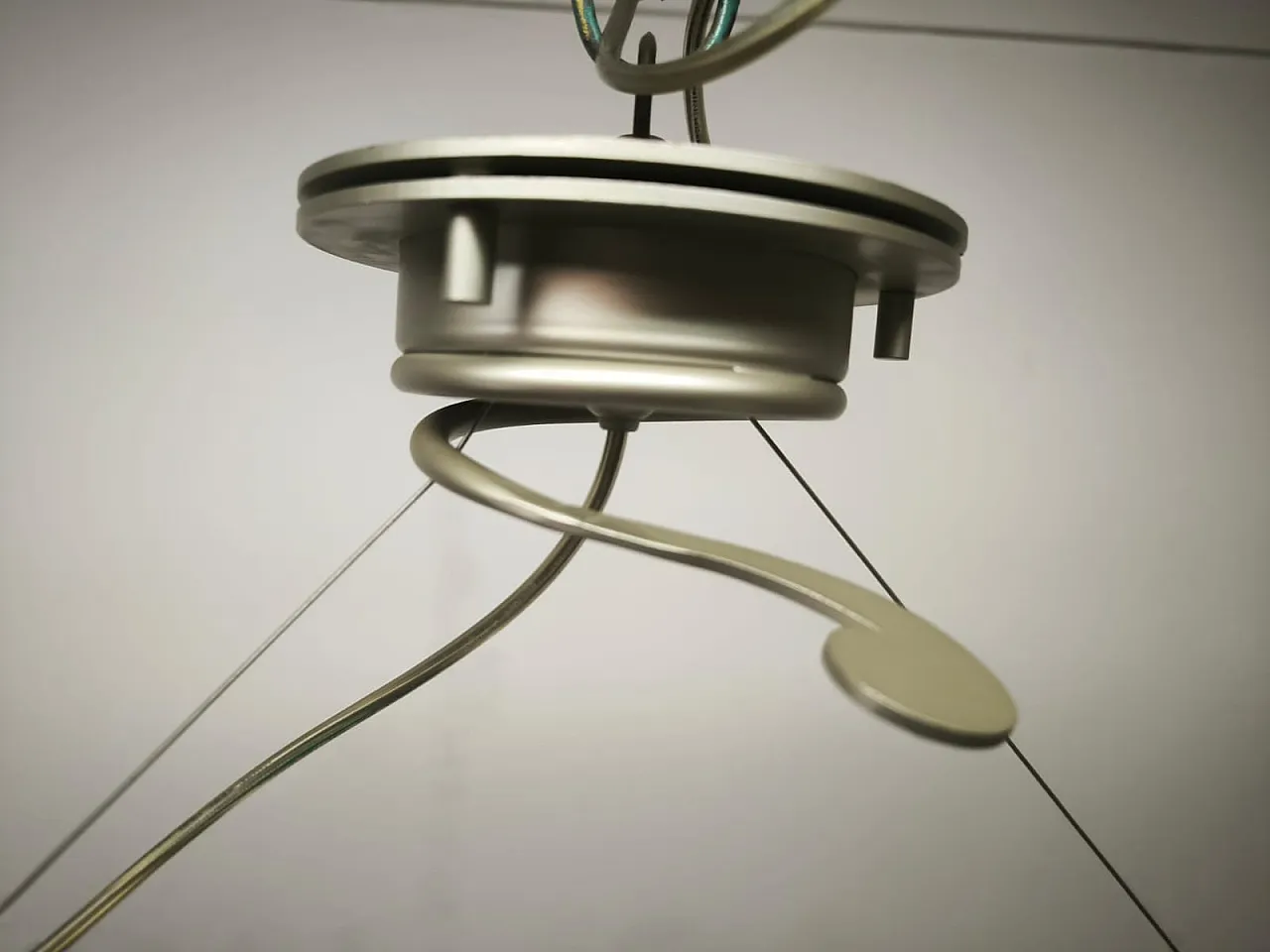 Lampada a sospensione a quattro luci di Lamp International, anni '90 4