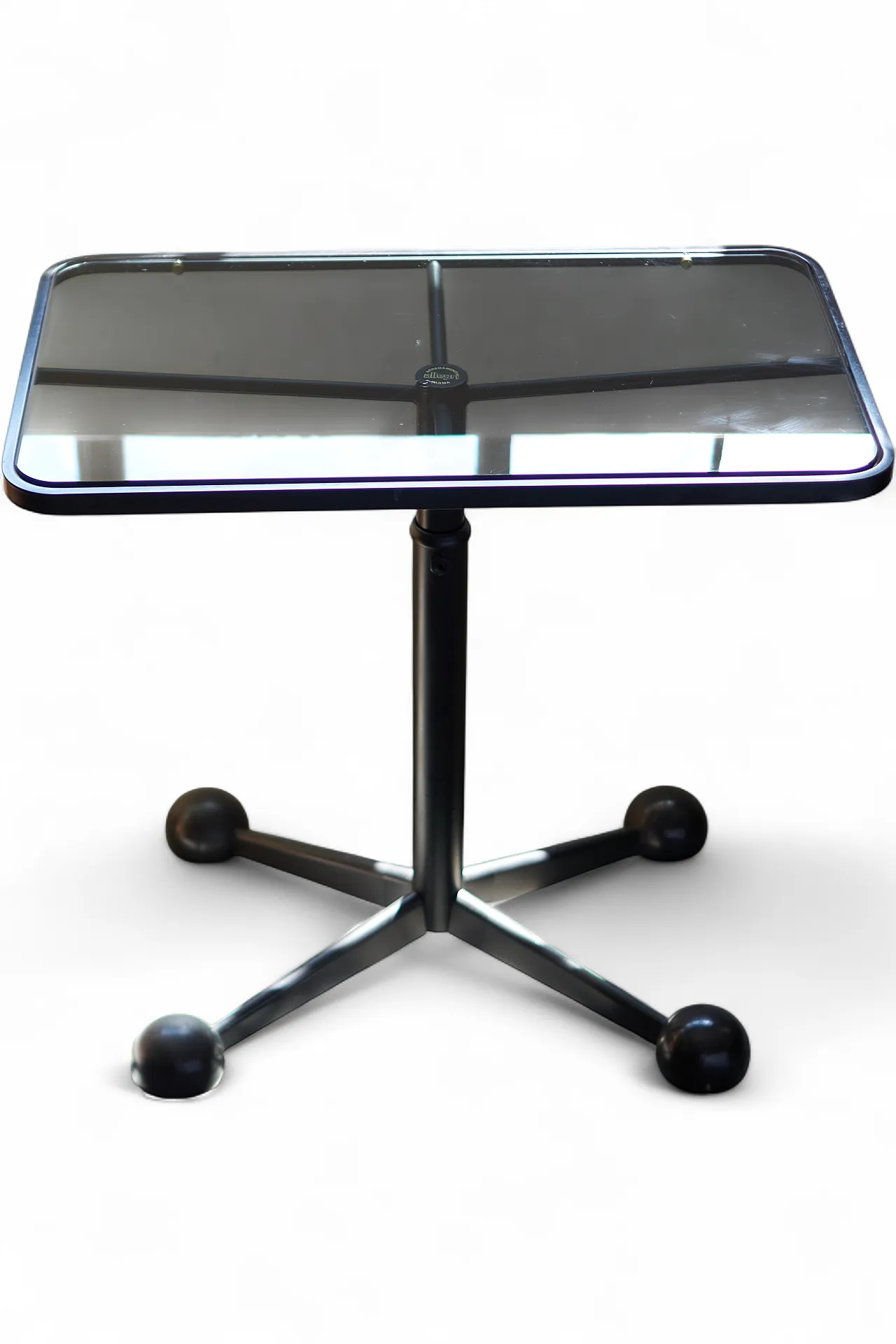Coffee table with wheels by Allegri Parma, 70s 12
