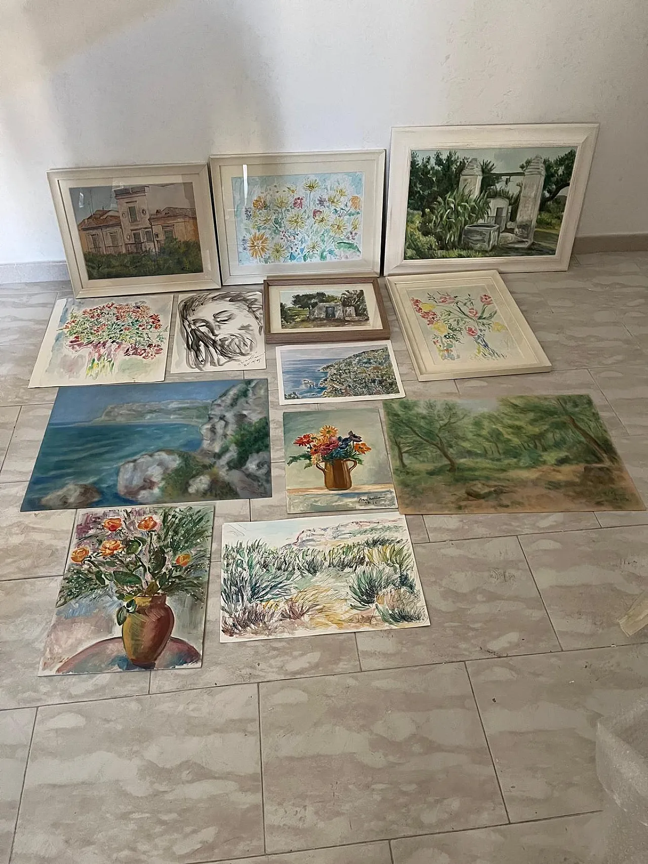 Private Collection of 227 Paintings, 20th century 6