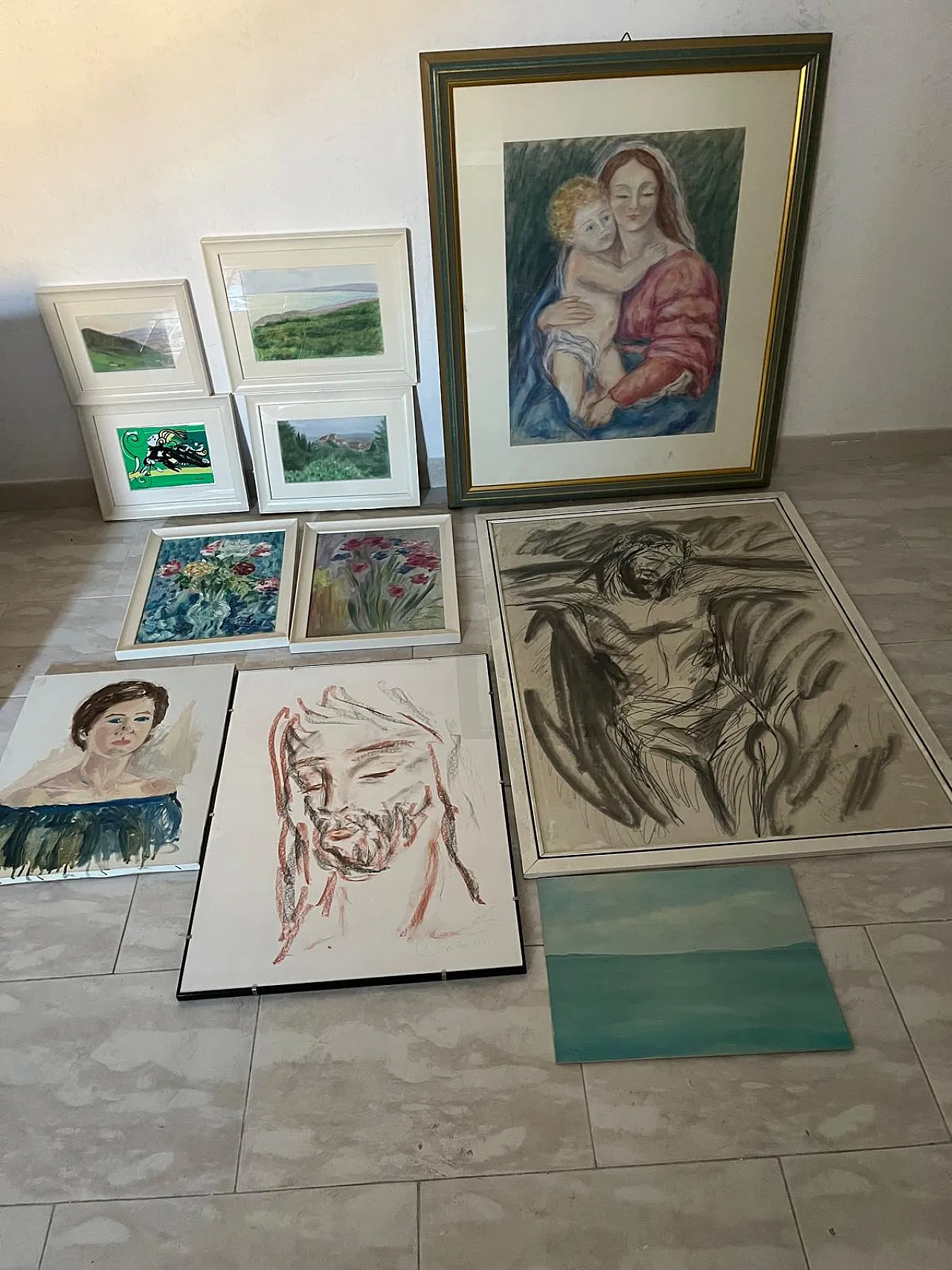 Private Collection of 227 Paintings, 20th century 7