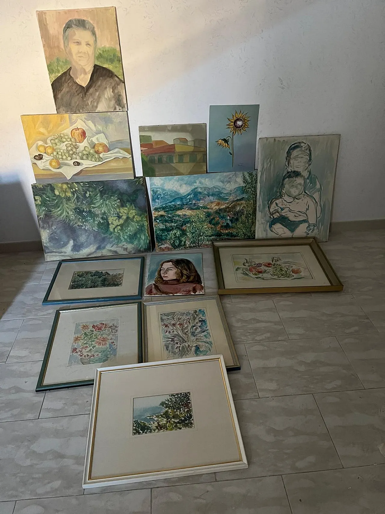 Private Collection of 227 Paintings, 20th century 8
