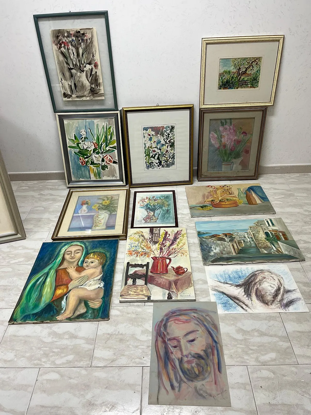 Private Collection of 227 Paintings, 20th century 11