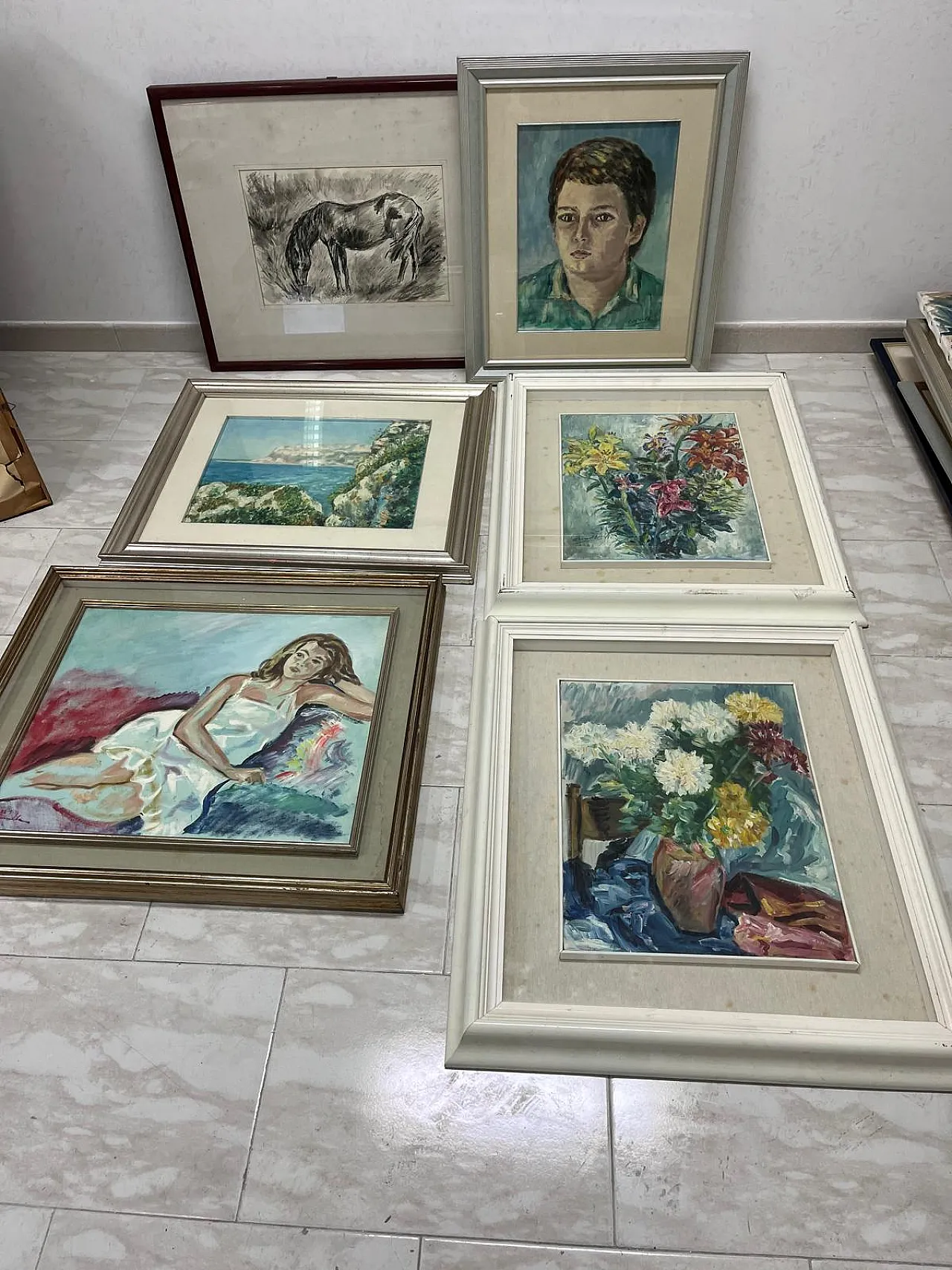 Private Collection of 227 Paintings, 20th century 13