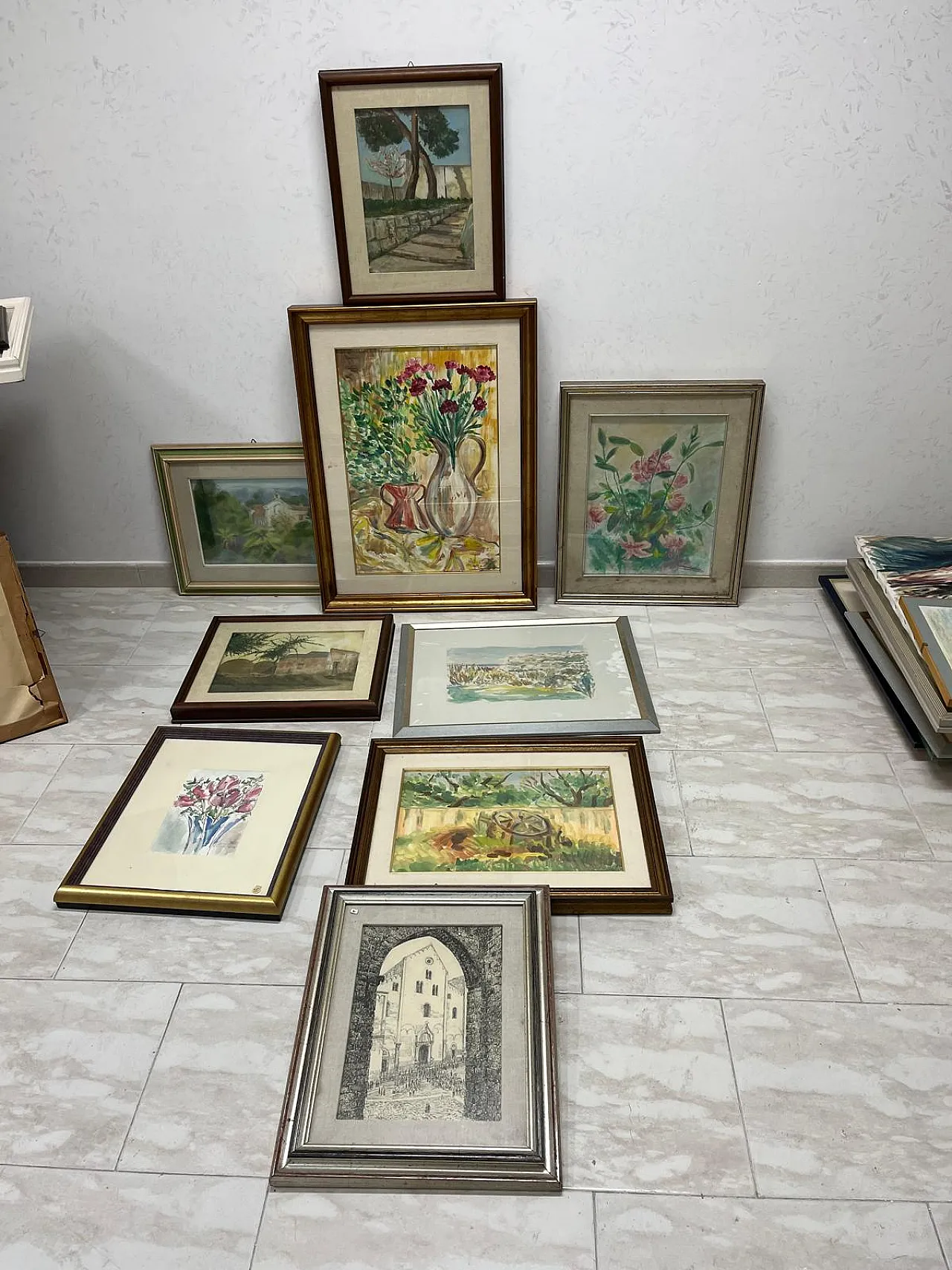 Private Collection of 227 Paintings, 20th century 14