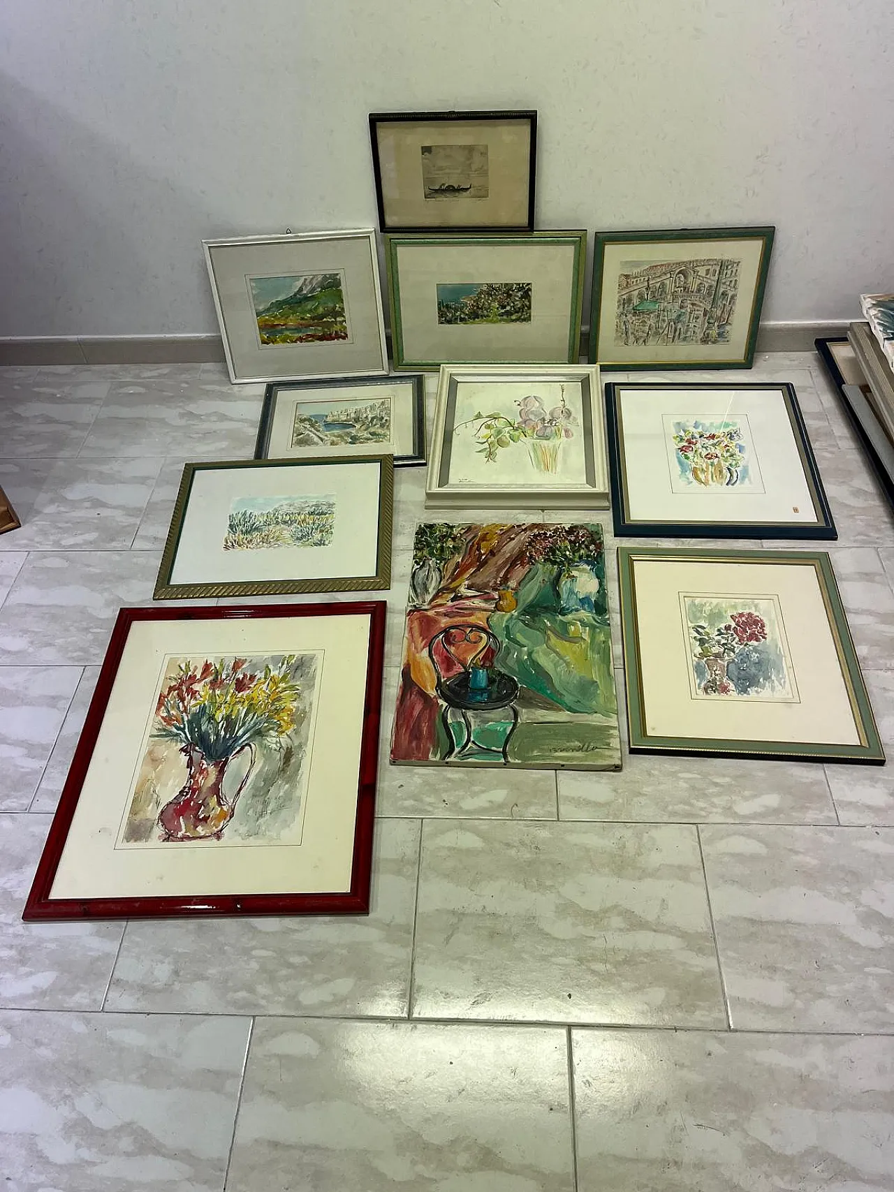 Private Collection of 227 Paintings, 20th century 15