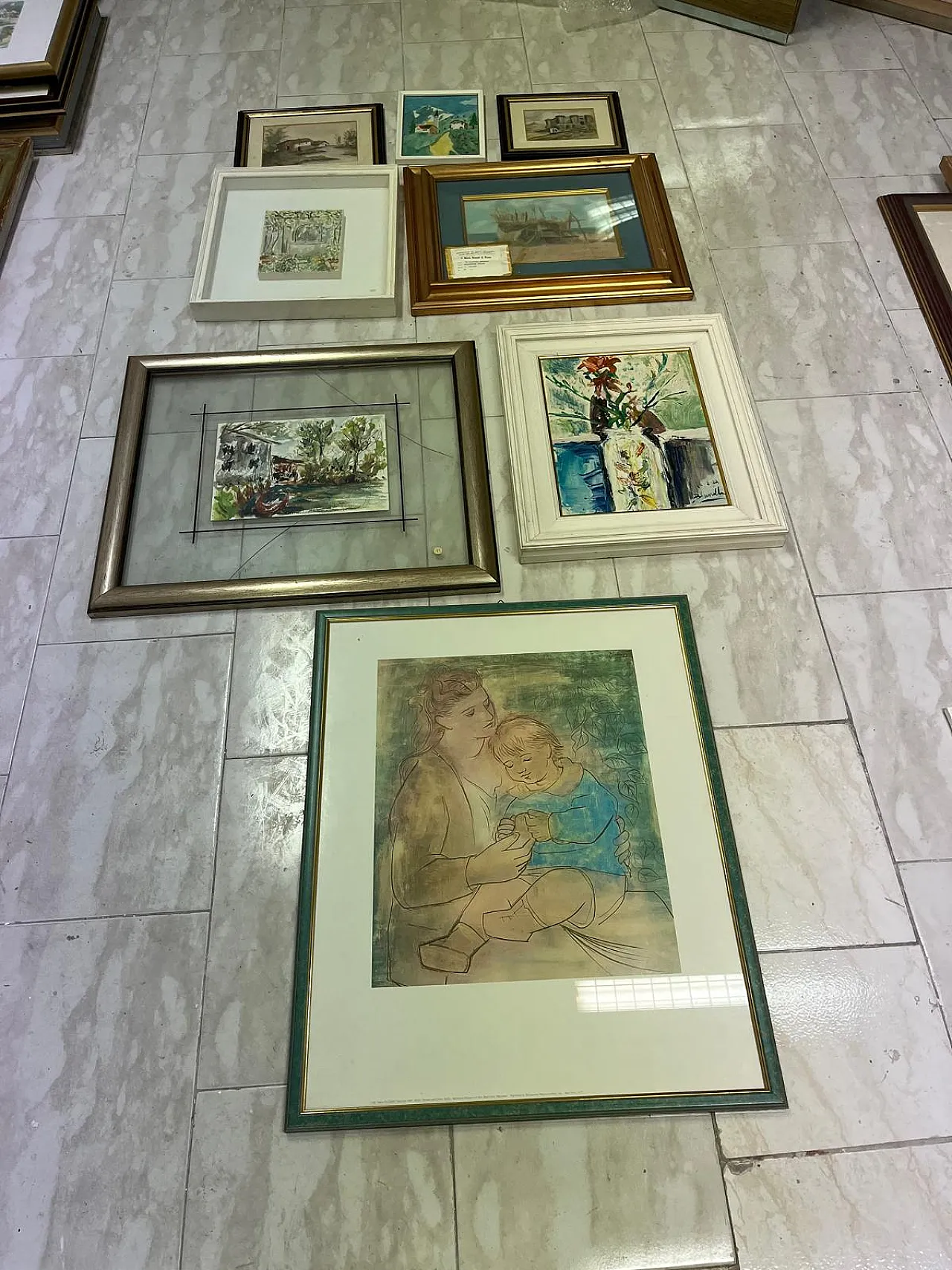 Private Collection of 227 Paintings, 20th century 19