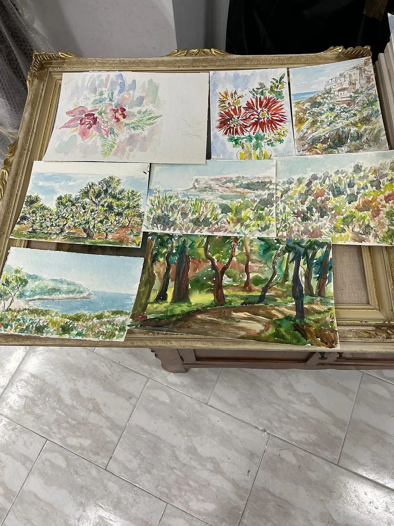 Private Collection of 227 Paintings, 20th century 20