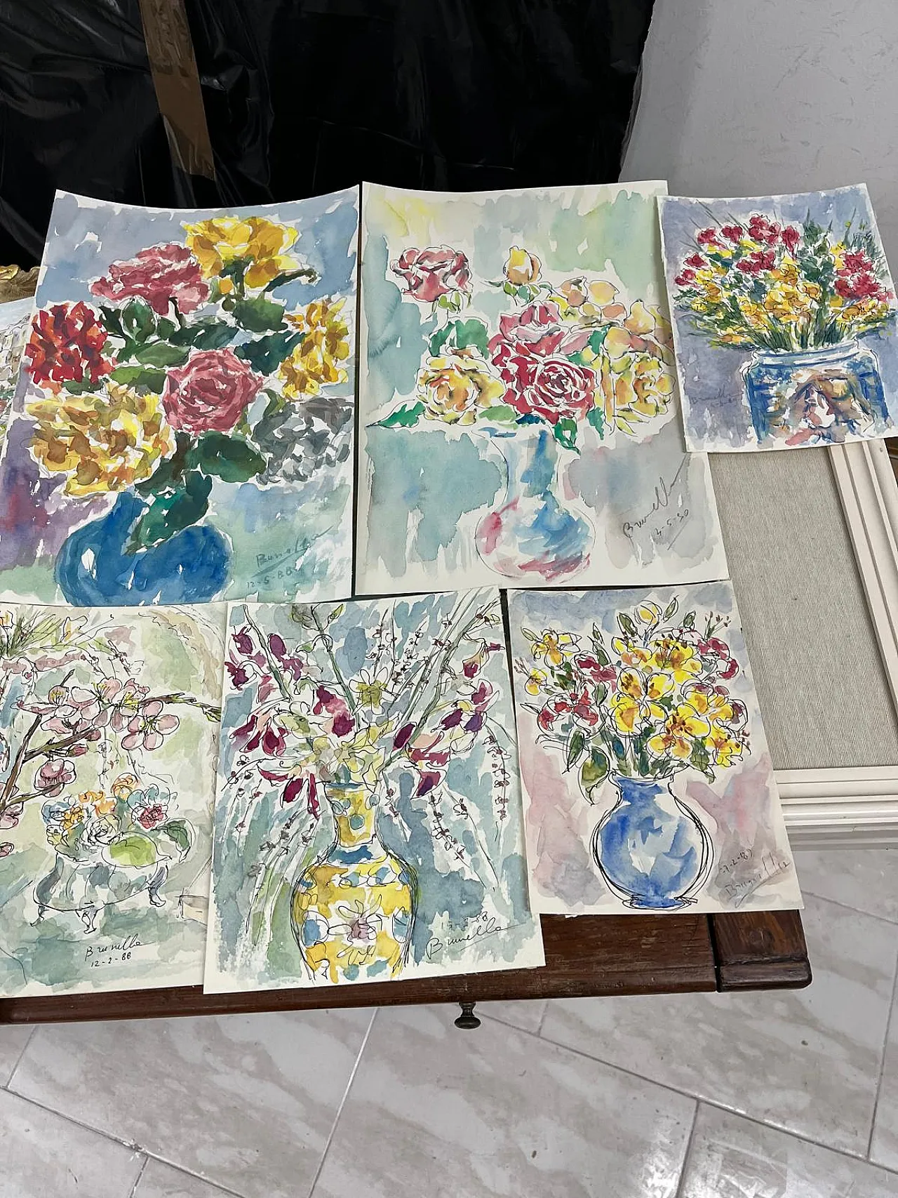 Private Collection of 227 Paintings, 20th century 21