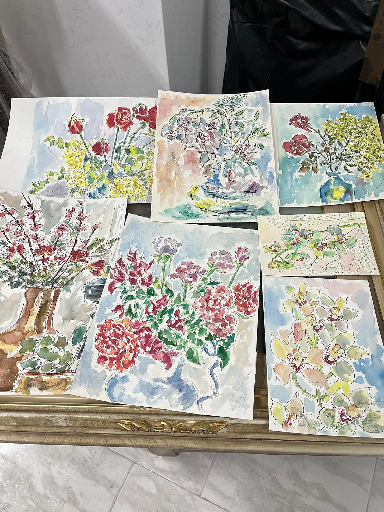 Private Collection of 227 Paintings, 20th century 22