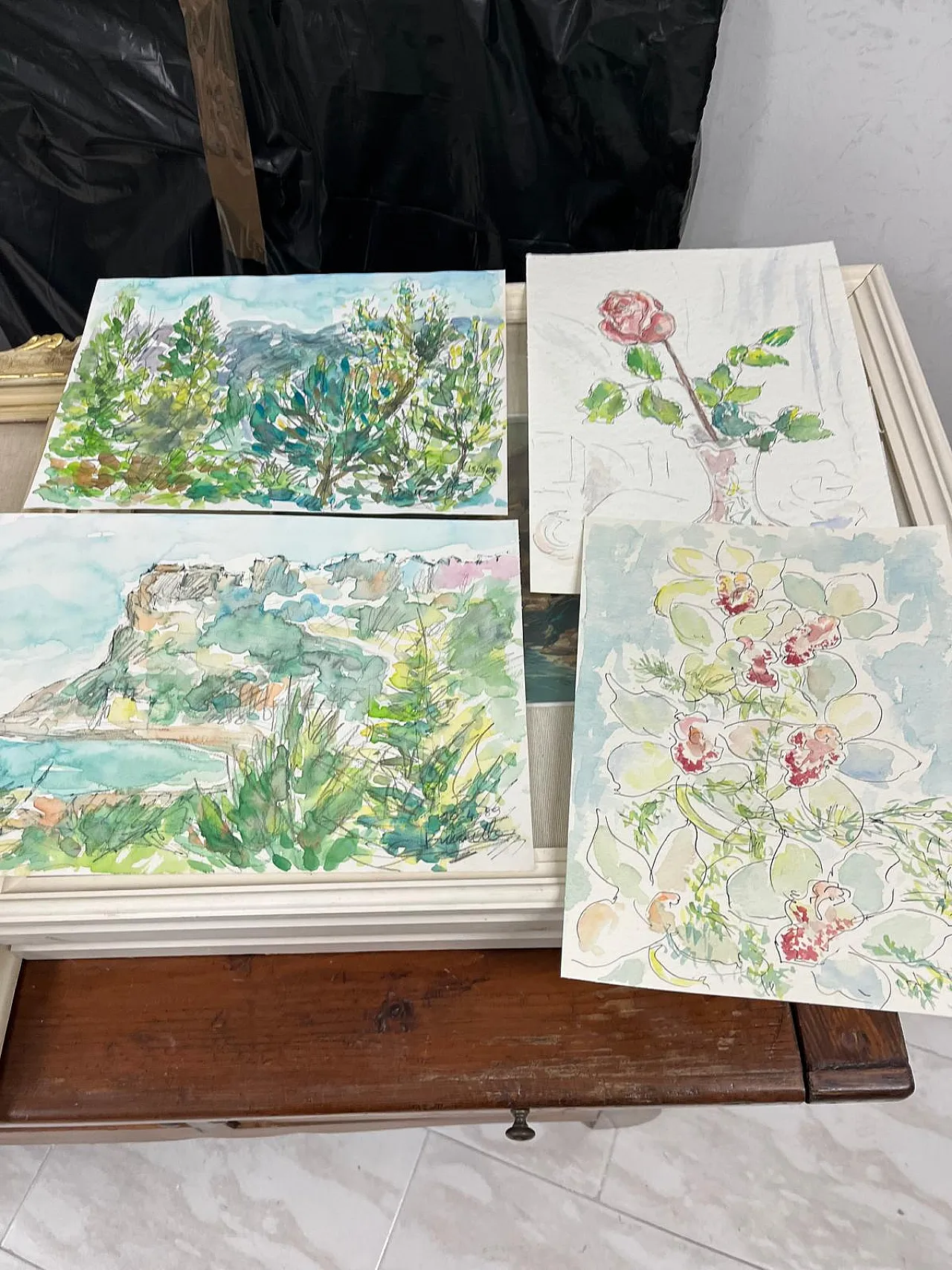 Private Collection of 227 Paintings, 20th century 25
