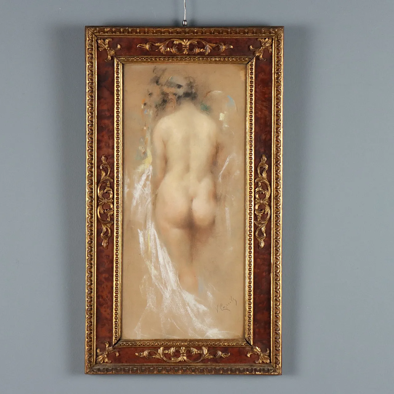 Painting by Vincenzo Caprile, 19th century 1