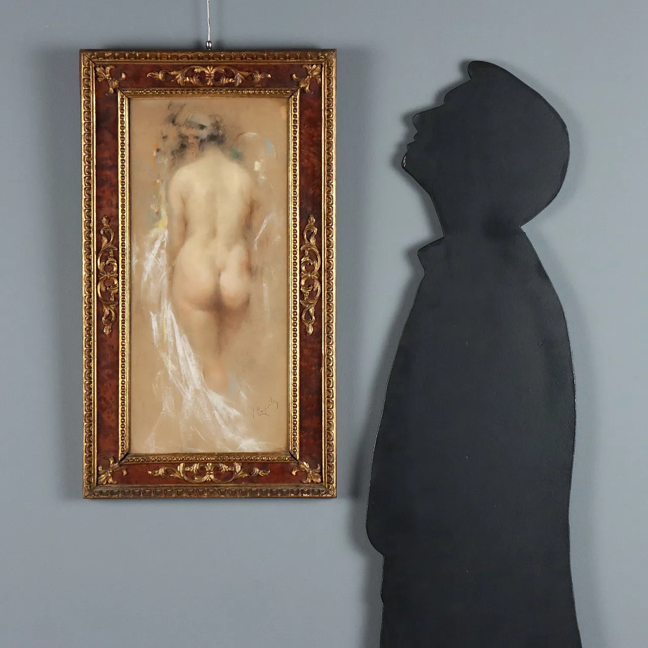 Painting by Vincenzo Caprile, 19th century 2