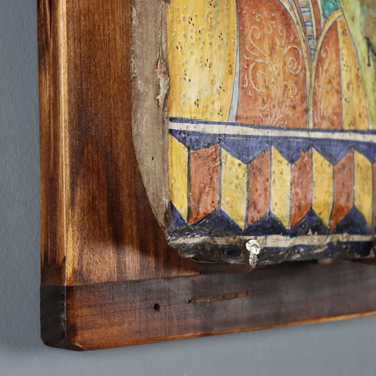 Melandri majolica tile and Faenza focaccia, 20th century 8
