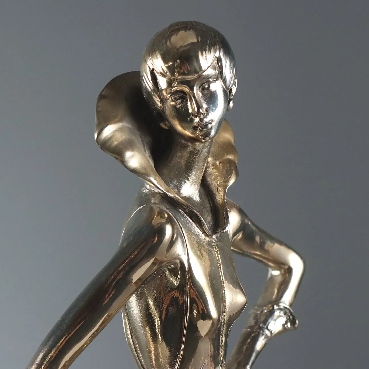 Pair of Amilcare Santini sculptures, 20th century 3