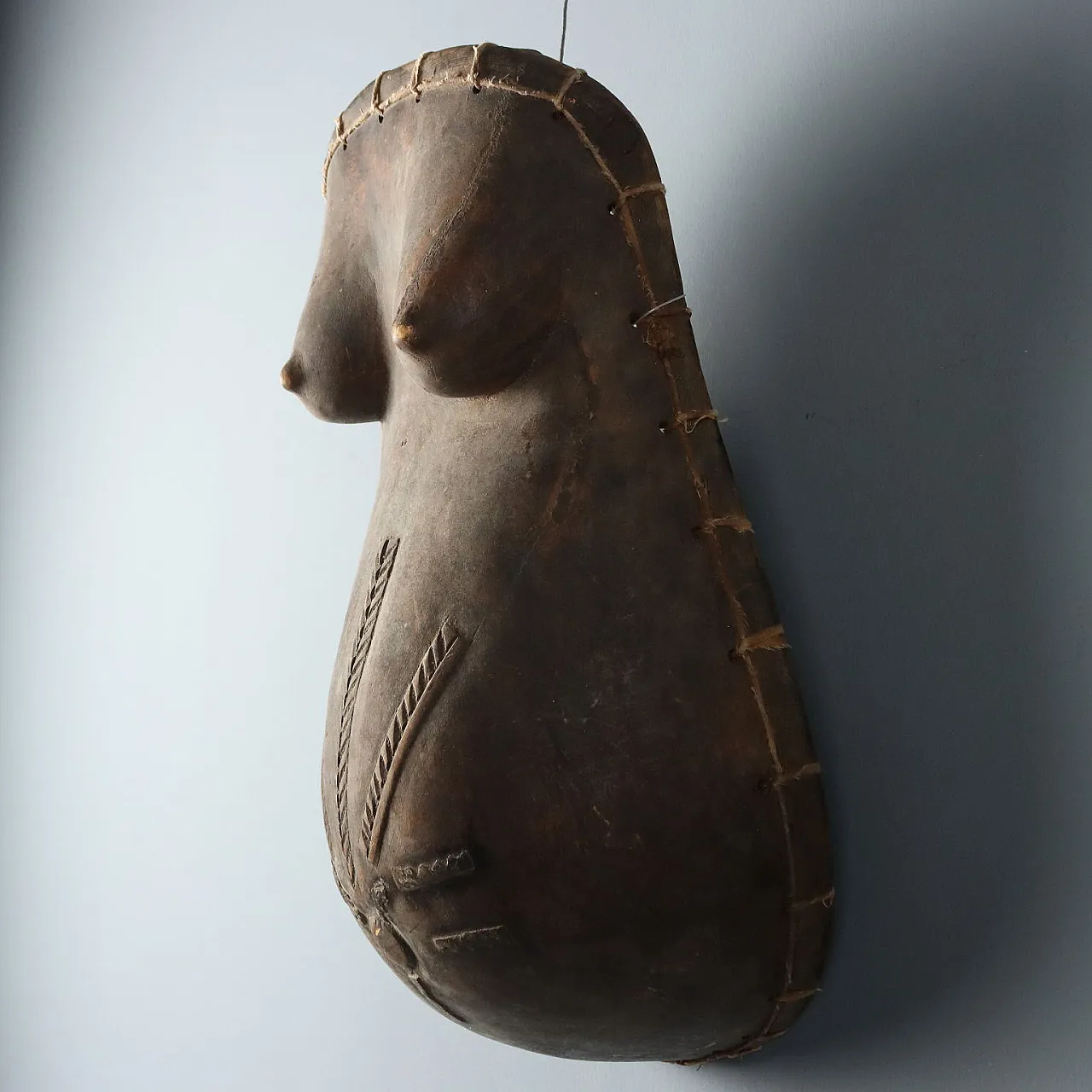 Wooden Breastplate Art Makonde Mozambique, 20th century 4