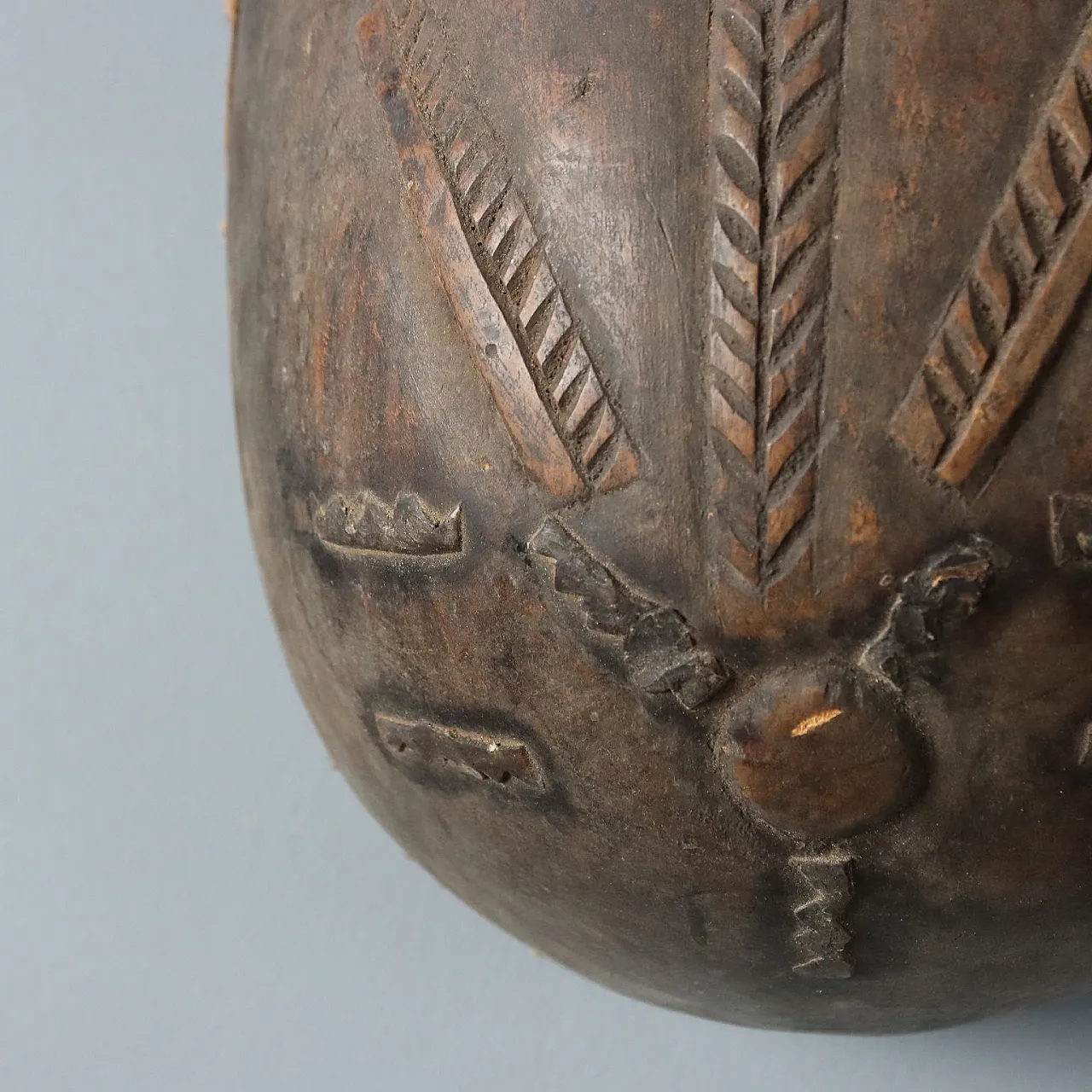Wooden Breastplate Art Makonde Mozambique, 20th century 6