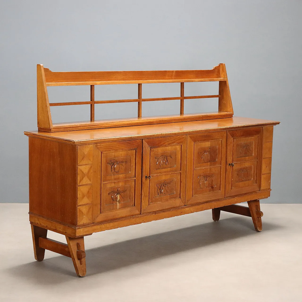 Rustic buffet cabinet, 1950s 1