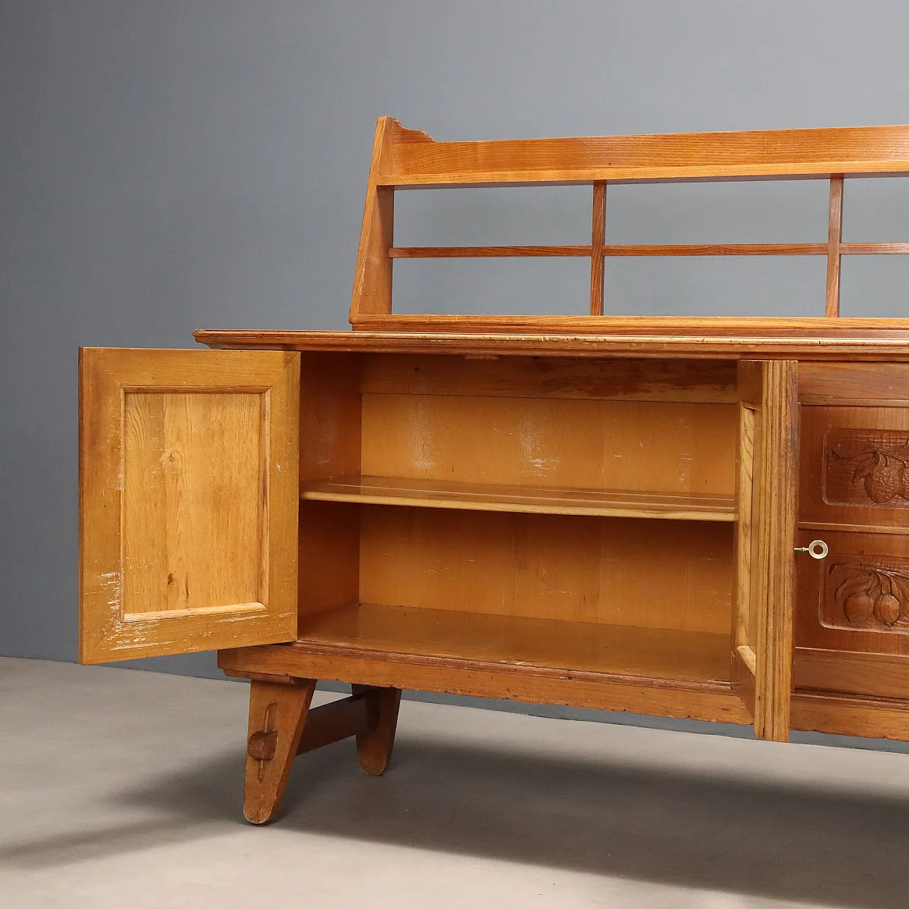 Rustic buffet cabinet, 1950s 4
