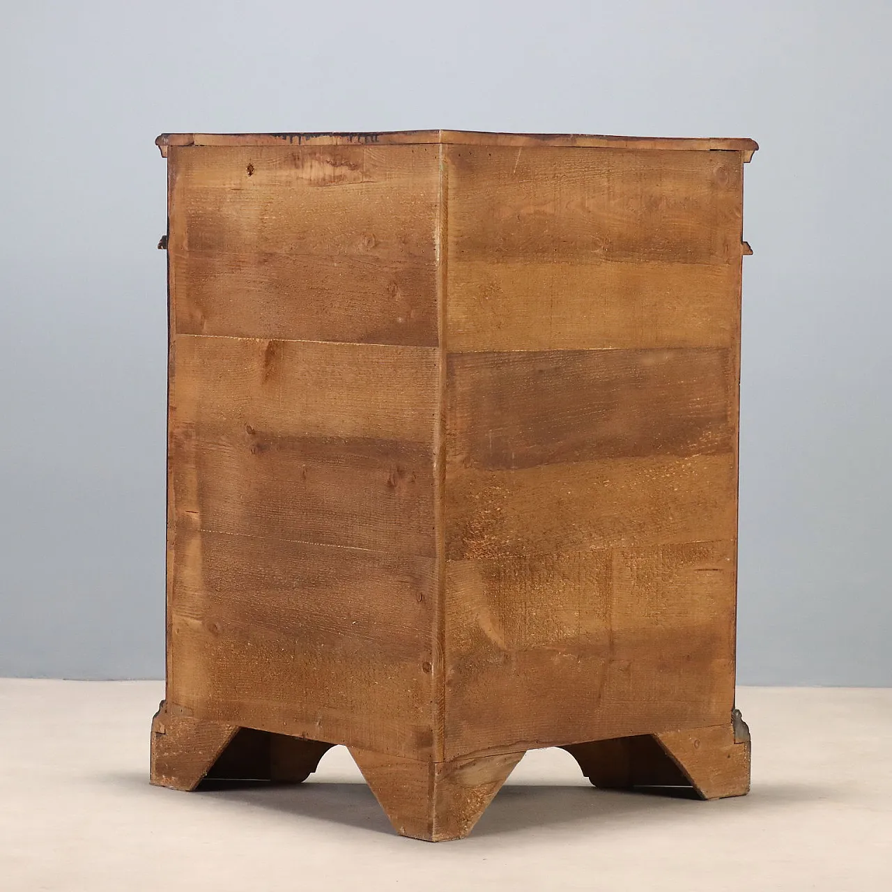 Baroque style corner unit in walnut, 20th century 10