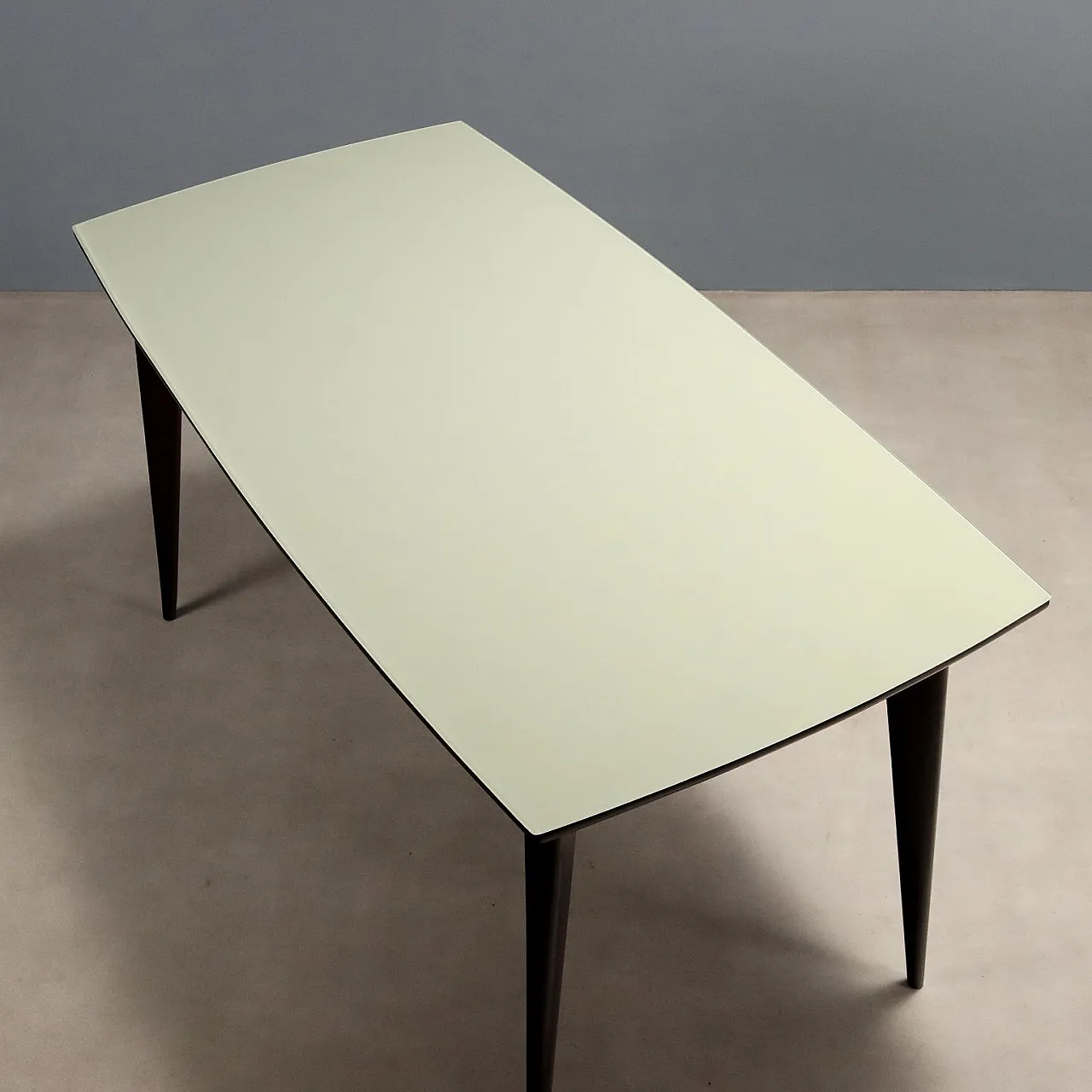 Table in wood and glass, mid-20th century 7