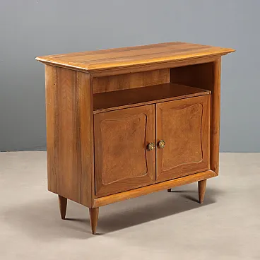 Small walnut cabinet, 1950s