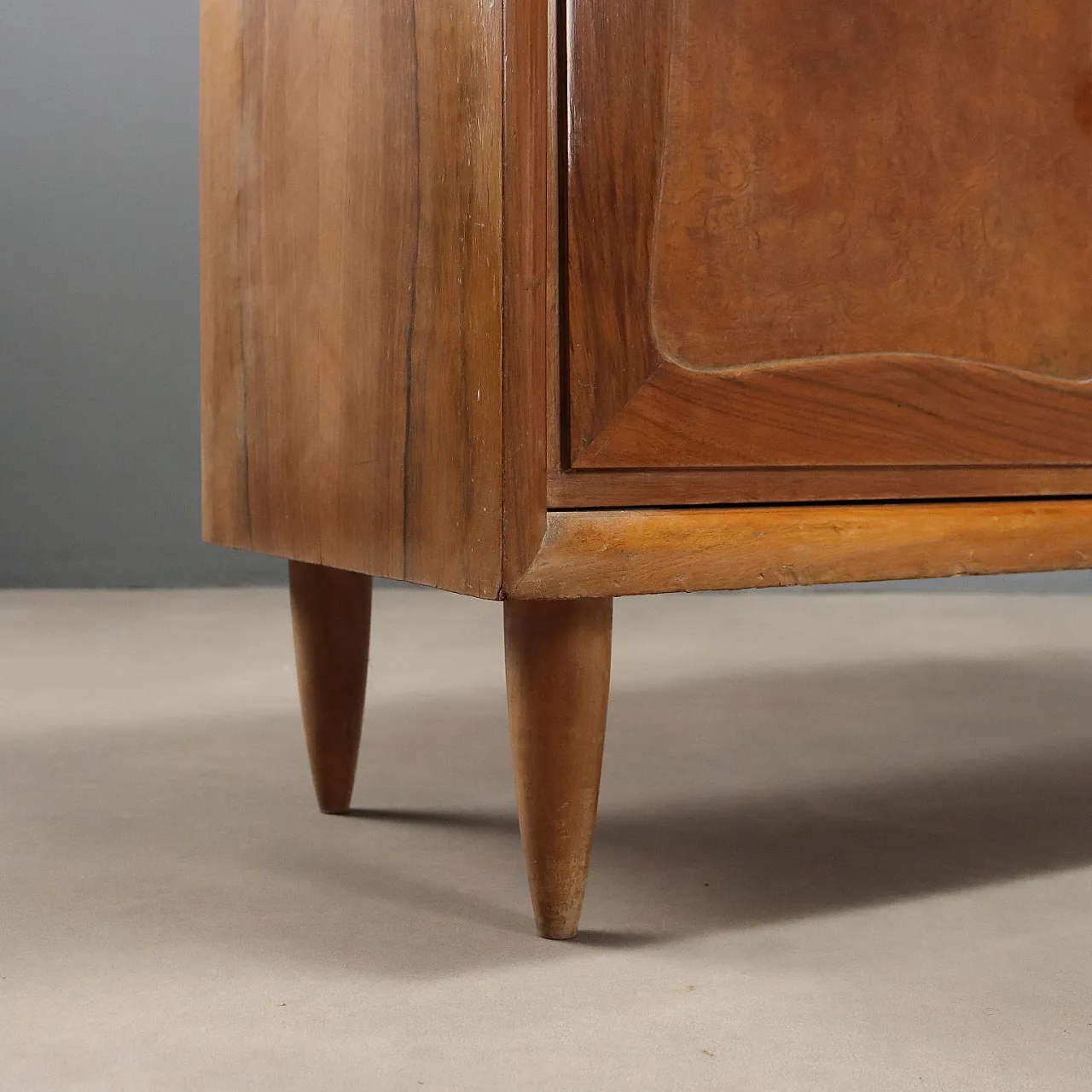 Small walnut cabinet, 1950s 7