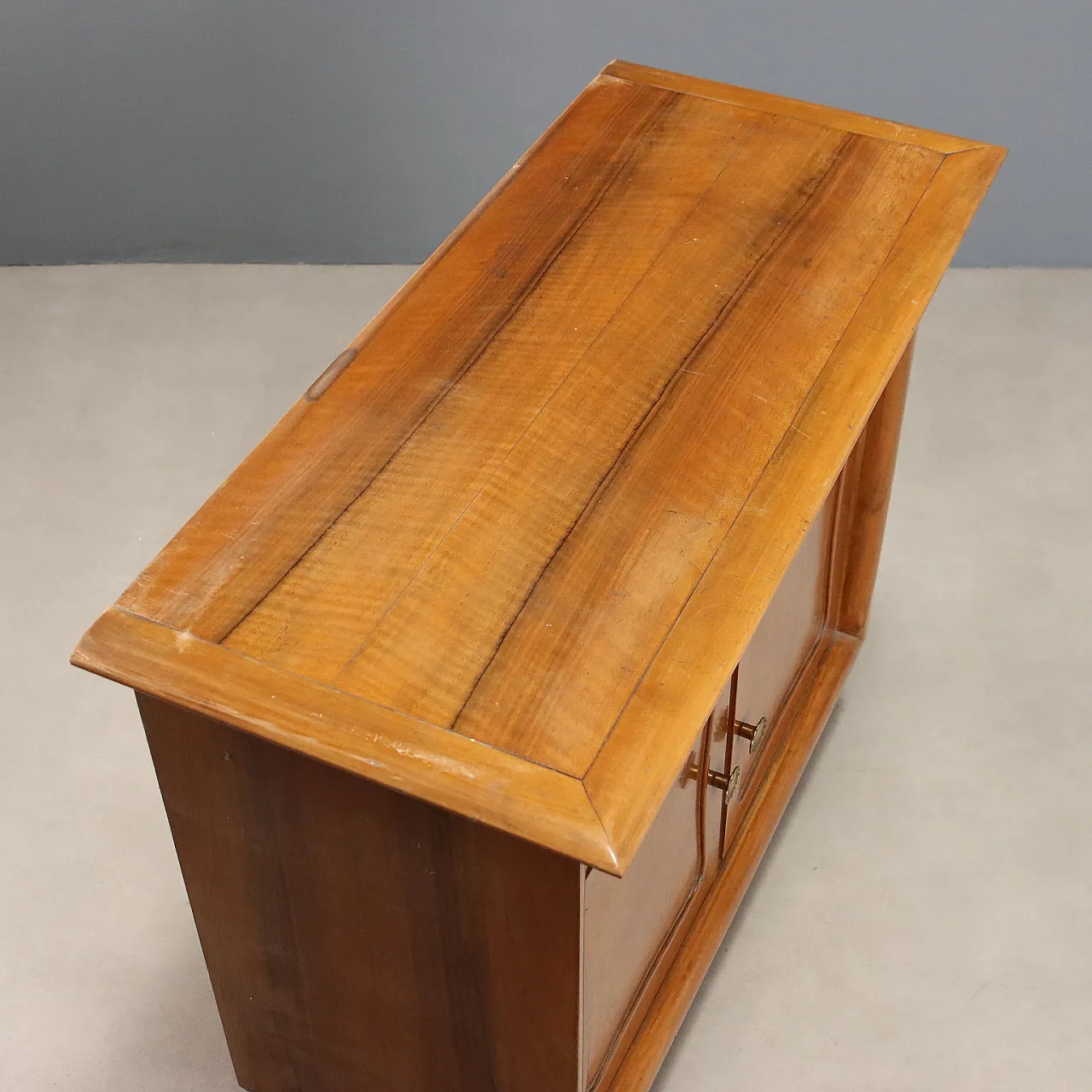 Small walnut cabinet, 1950s 8