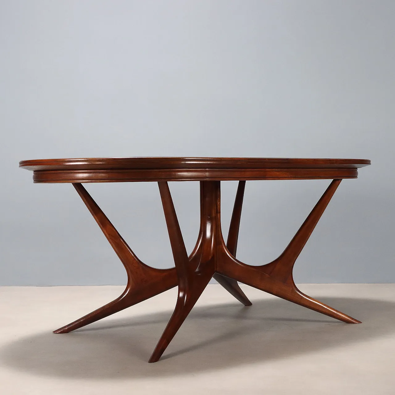 Table in wood and glass, 1950s 10