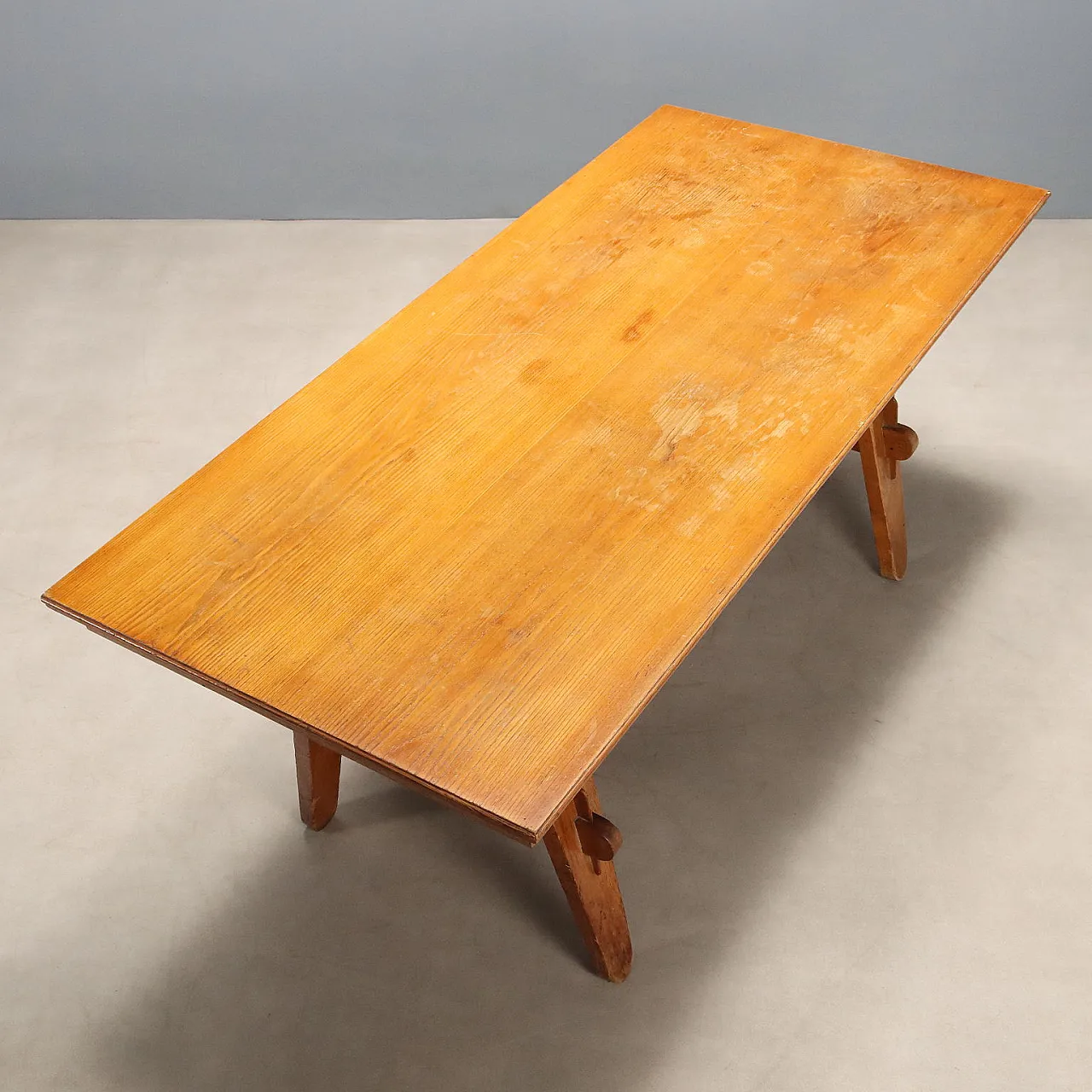Rustic table, 1950s 6