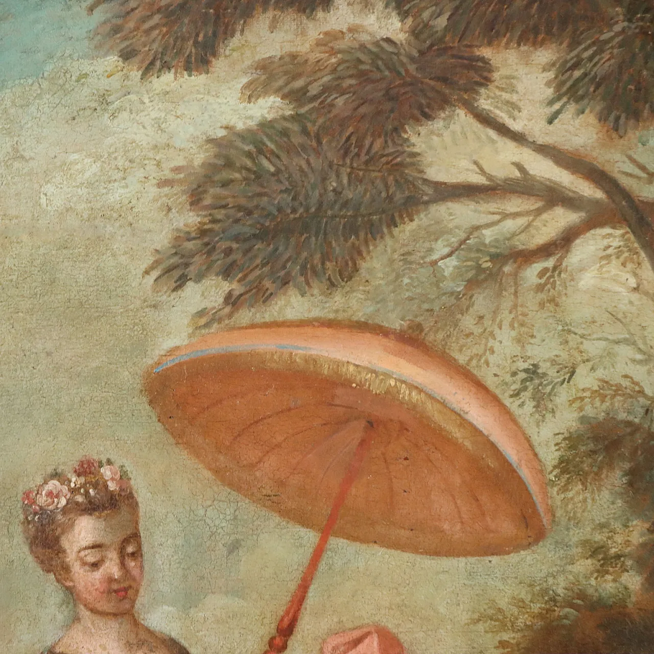 Concert of Love in the Park, oil on canvas, mid-18th century 7