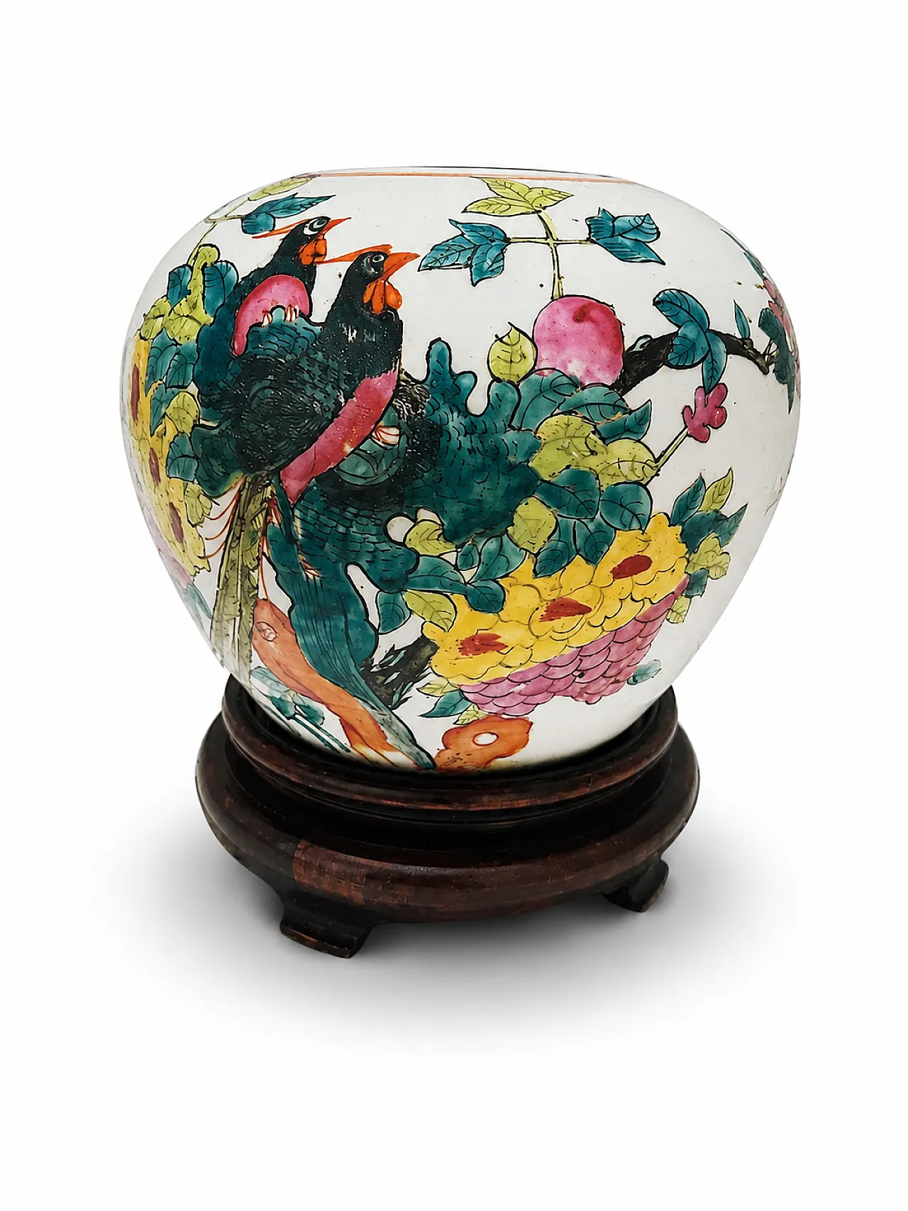 Chinese Qing Dynasty porcelain vase, 20th century 2