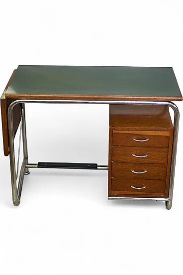 Scrivania razionalista Bauhaus Ottolini Arredamenti Metallici '40-'50