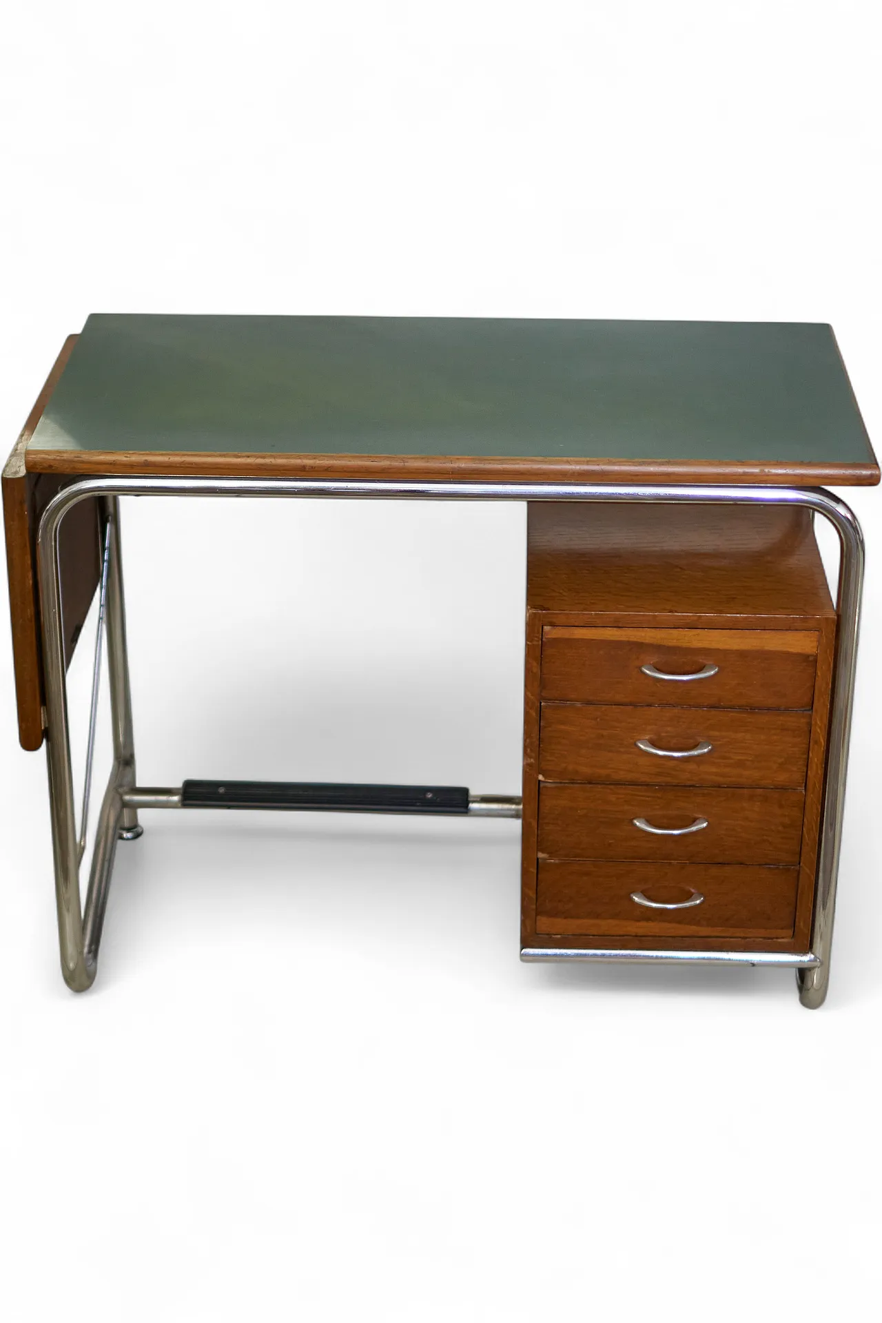 Bauhaus rationalist desk Ottolini Arredamenti Metallici '40s-'50s 16