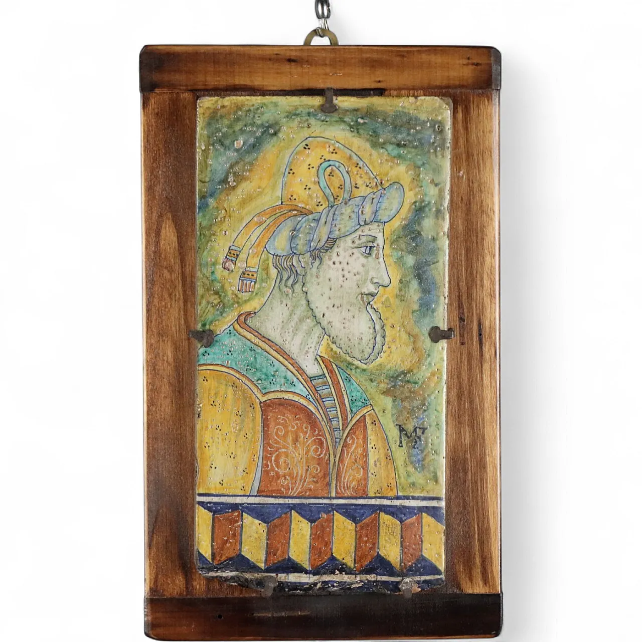 Melandri majolica tile and Faenza focaccia, 20th century 10