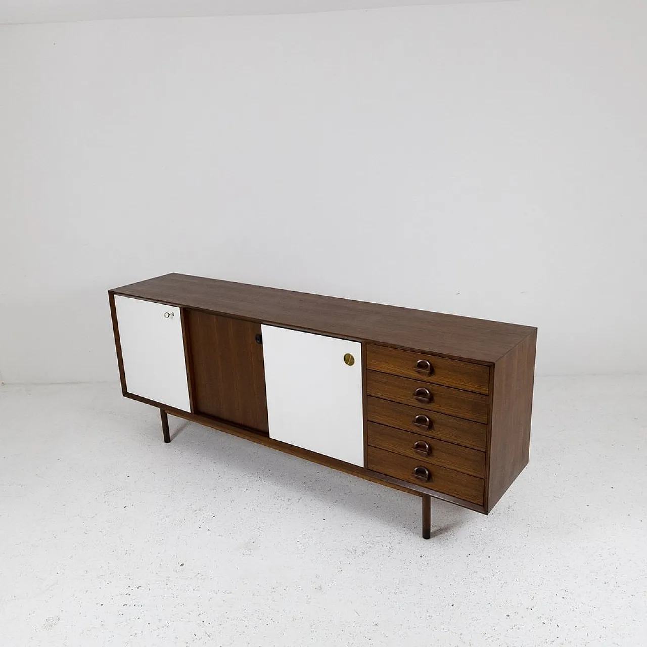 Teak sideboard, Italy, 1970s 1