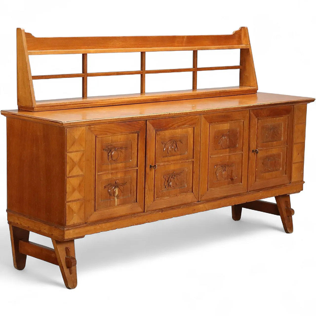 Rustic buffet cabinet, 1950s 11