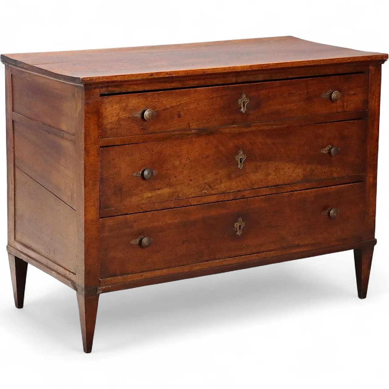 Chest of drawers in walnut, 19th century 11